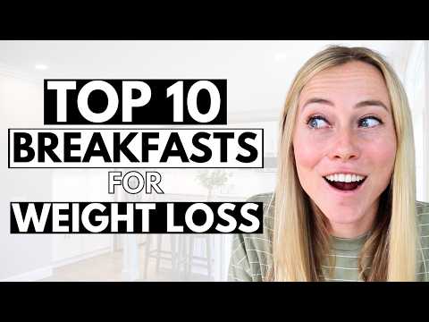 10 BEST High Protein Breakfasts For WEIGHT LOSS