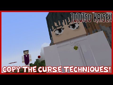 The True Gingershadow - HOW TO COPY CURSE TECHNIQUES! Minecraft Jujutsu Kaisen Mod Episode 3