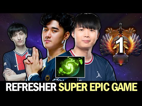 ABED AME vs TOP-1 Rank NTS — Refresher Invoker 100% Epic Game