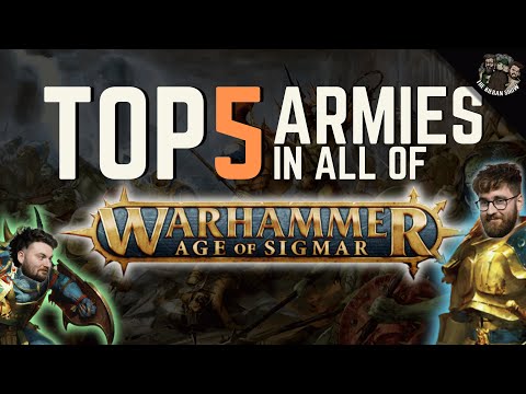 What's our TOP 5 AGE OF SIGMAR armies? | Warhammer AoS