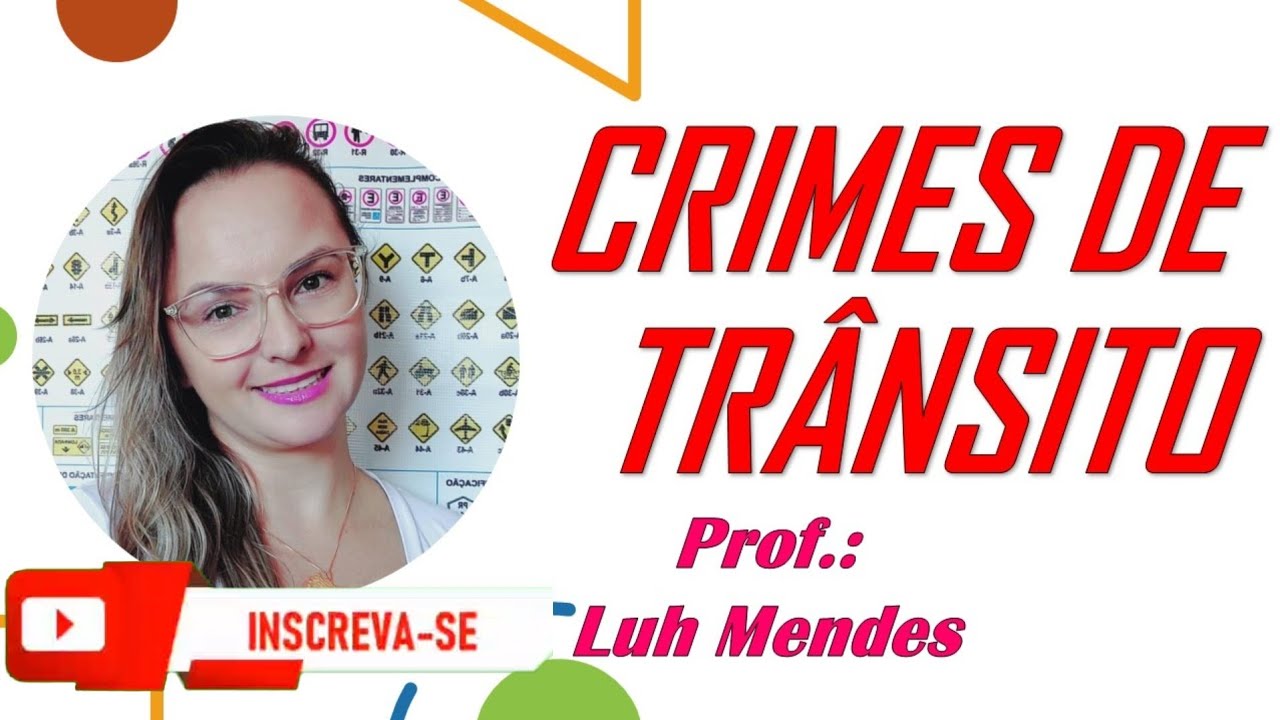 CRIMES de Trânsito INÉDITO teórico Questões que mais cai aprenda e nunca mais esqueça #ctb #pr