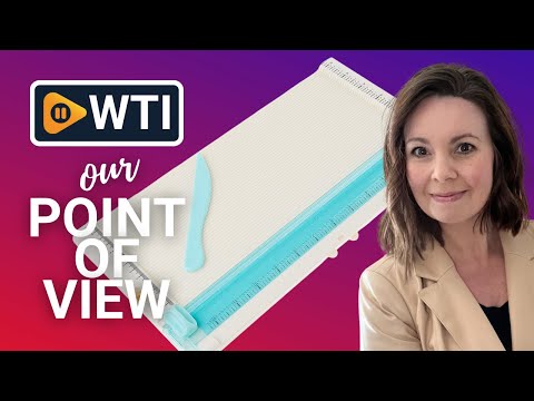 We R Memory Keepers Trim and Score Board - WTI product video review