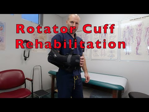 Rotator Cuff Repair Rehabilitation from start to finish
