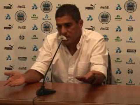 COLETIVA DE SILAS APÓS VITÓRIA SOBRE INTER SM - 20.02.2010