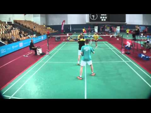 TV Court GJ2013 // Bjarne Geiss & Daniel Seifert vs. Kirill Boyarskyi & Andrey Dolotov (1st set)