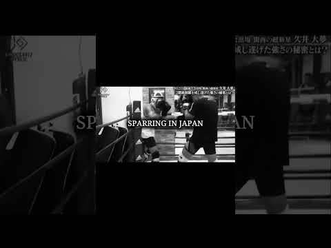 Sparring in Japan can be hardcore…