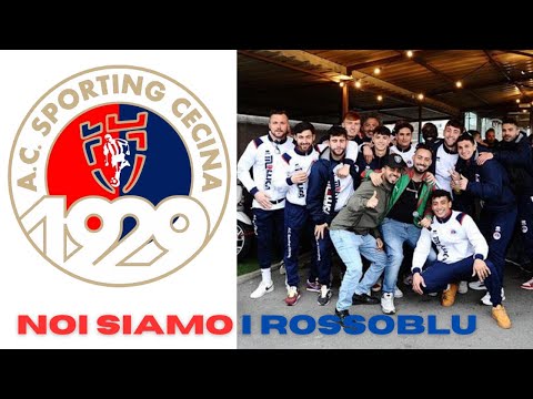 MAYOR BONE - NOI SIAMO I ROSSOBLU  (FORZA CECINA)  LYRIC VIDEO