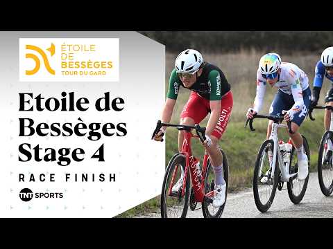 SHOCK WIN 🔥 | Men's Étoile de Bessèges Stage 4 Final KM's | TNT Sports Cycling