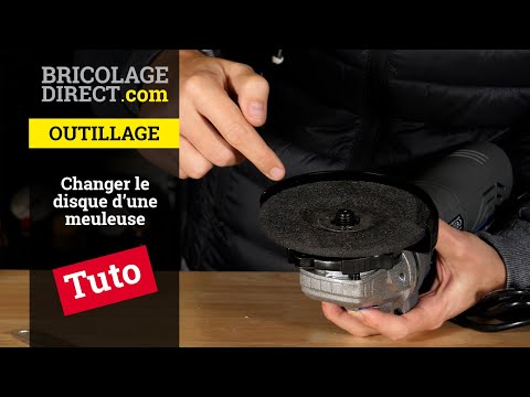 Comment changer le disque d'une meuleuse ?