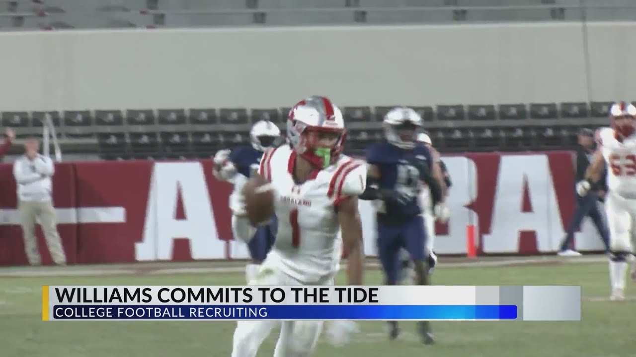 5-star wide receiver Ryan Williams recommits to Alabama