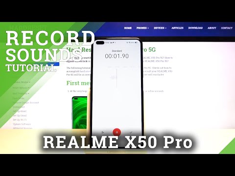 How to Record Sounds with Realme X50 Pro – Create Voice Recordings