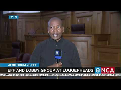 EFF and lobby group AfriForum at loggerheads