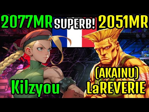 🔥STREET FIGHTER 6 ➥ Kilzyou (CAMMY キャミィ) VS. AKAINU (GUILE ガイル) LEGEND/MASTER RANKS🔥