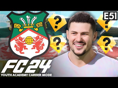 FLOP BECOMES SECRET WEAPON! | FC 24 YOUTH ACADEMY CAREER MODE EP51 | WREXHAM