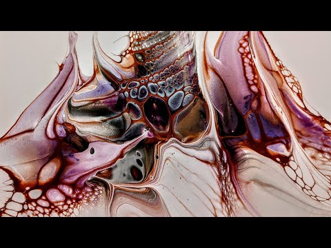 'Fairytale' Acrylic Fluid Pour ~ Bloomswipe ~ #tlp (176)