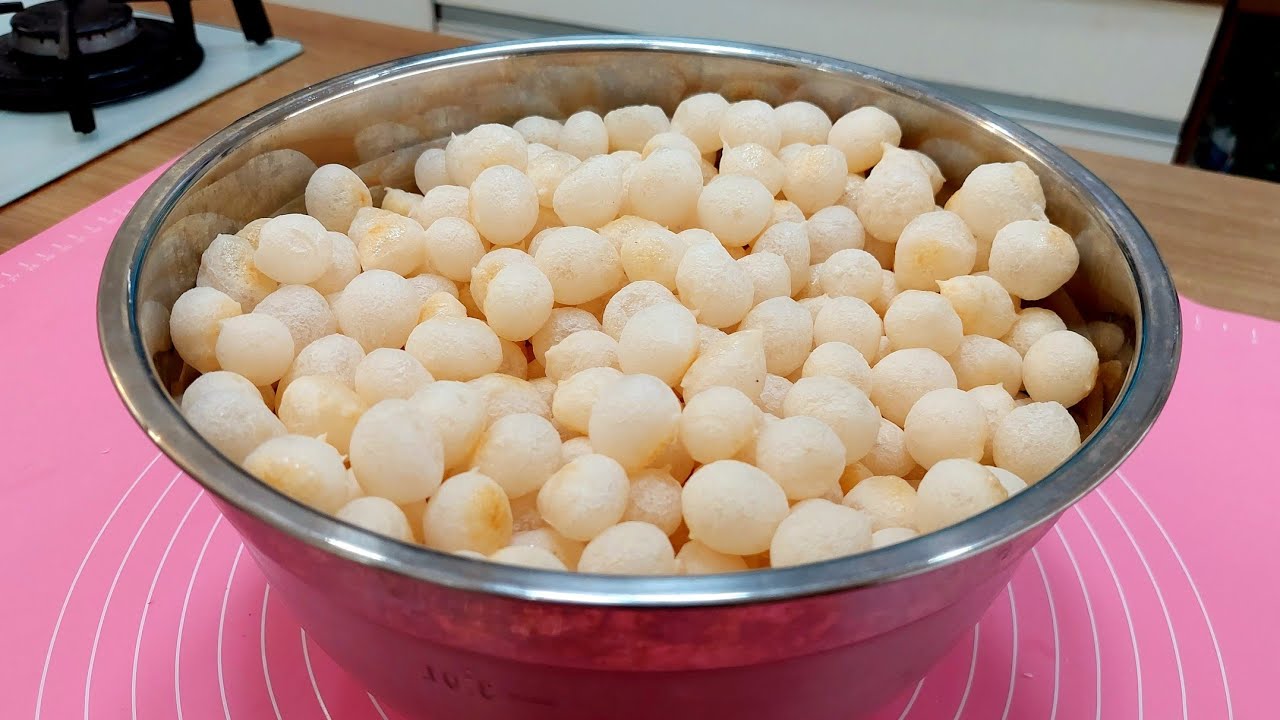 APRENDA A FAZER Peta/Pipoca de Polvilho super crocante - Rende Muito