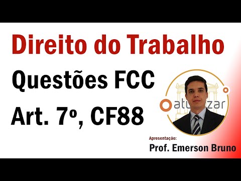 FCC 05- Q02 (Art. 7º, CF88)