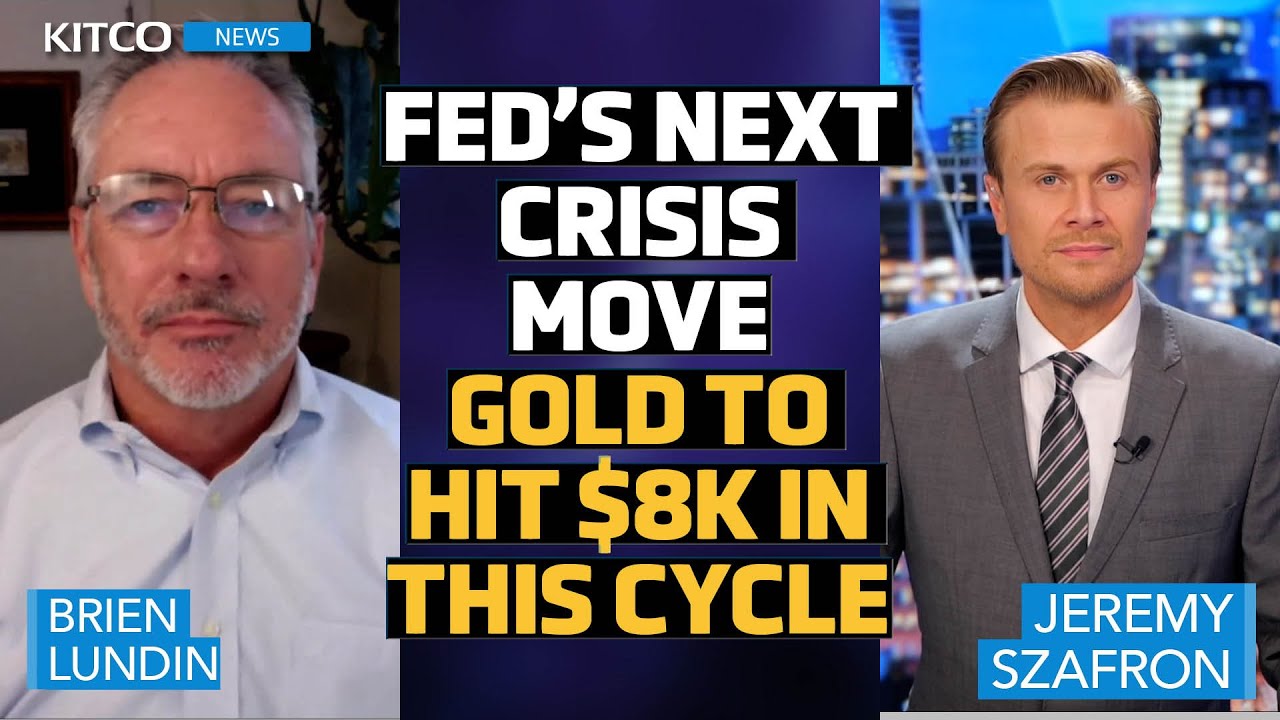 U.S. ‘Debt Tsunami’ Will Force Fed to Negative Rates, Push Gold to $8,000 | Brien Lundin