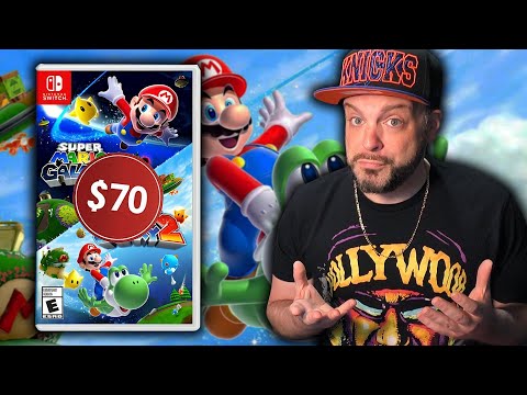 Is THIS Why Nintendo Is Asking $70 For Super Mario Galaxy 1 & 2?
