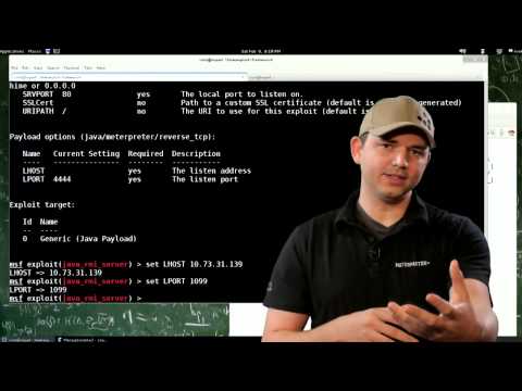 Exploitation Using Java RMI Service