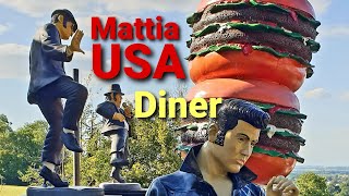 Mattia American Diner, Authentic American 50's Diner Yeovil, Somerset Uk A303, Elvis, Marilyn Monroe