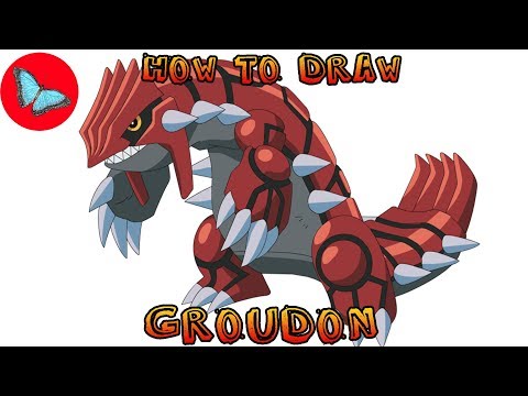 How To Draw Pokemon - Groudon | Drawing Animals - YouTube