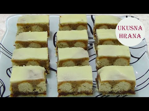 Kolač sa čajnim kolutićima - Najbrža i najjednostavnija torta