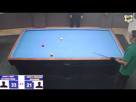 CAMPEONATO DE CATALUÑA 3 BANDAS - FINAL DE GRUPOS - FONT VS FONTANET