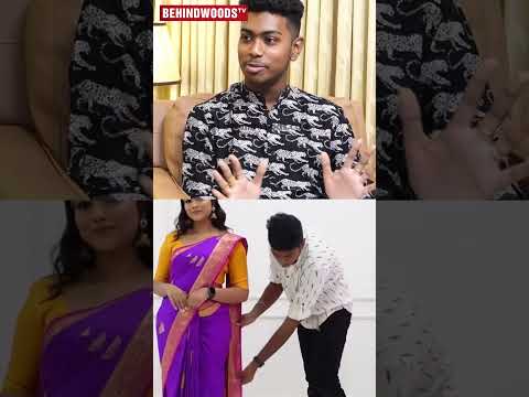 😍8 வயசுல இருந்தே😌SAREE கட்டிவிடுறது🤩என் PASSION🔥 THIVIYAN JEYARUBAN