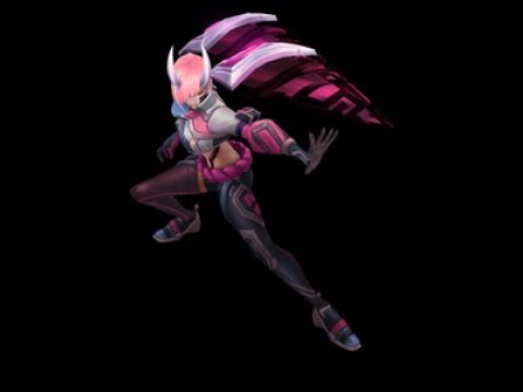 Inkshadow Kai'Sa (Rose Quartz) Chroma - League of Legends