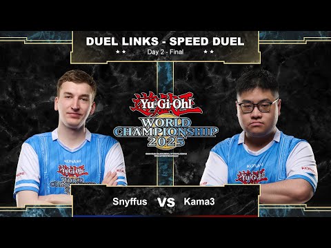 Yu-Gi-Oh! DUEL LINKS: SPEED DUEL World Championship 2025 Final: Snyffus vs Kama3