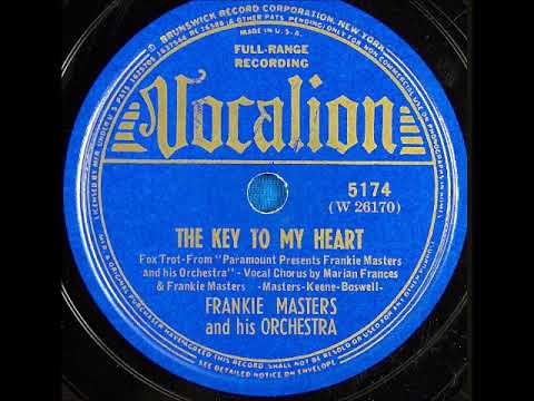 The Key to My Heart ~ Frankie Masters and His Orchestra (1939)