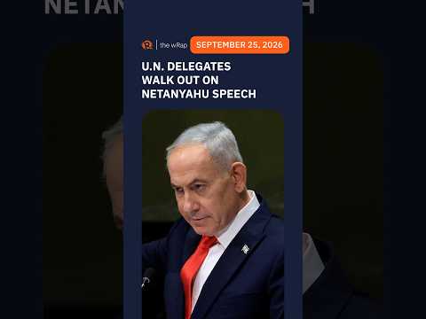 At UN, Netanyahu defends Israel as delegates walk out