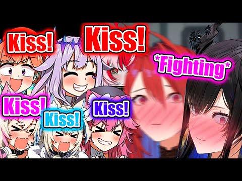 Everyone Starts Asking Liz and Nerissa To Kiss After They Accuse Each Other of Being the Impostor