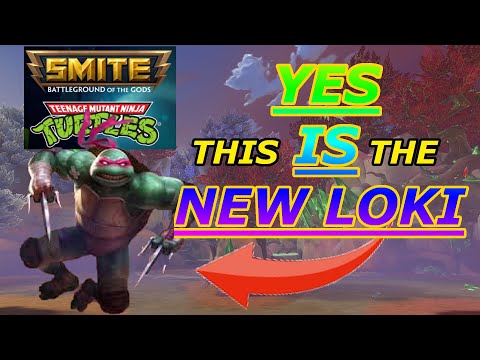 TMNT IN SMITE? NEW LOKI IN RANKED? BOTH AT ONCE! - Grandmasters Ranked 1v1 Duel - SMITE