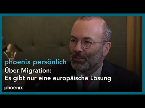 phoenix persönlich: Manfred Weber (CSU-Europapolitiker) zu Gast bei Eva Lindenau