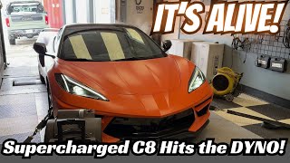 C8 Corvette Lingenfelter Supercharger Install PART 2 💥 Dyno Run + Final Steps Revealed!