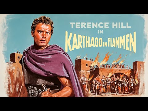 Karthago in Flammen (Historienfilm Klassiker in voller Länge, episches Drama auf Deutsch)