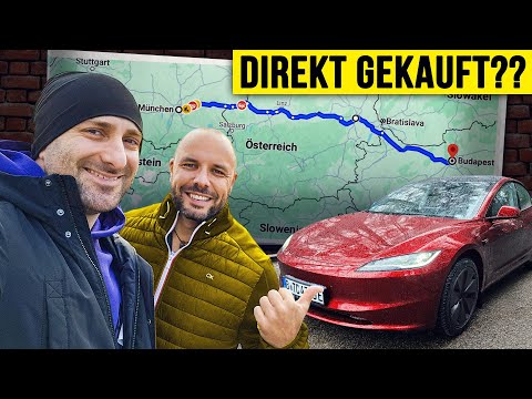 Neues Tesla Model 3 LR: Kaufvertrag direkt nach Roadtrip?