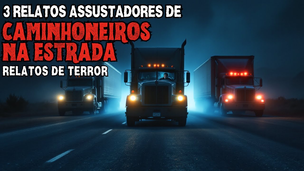 3 RELATOS ASSUSTADORES DE CAMINHONEIROS NA ESTRADA | RELATOS DE TERROR