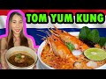 HOT THAI GIRL Shows HOW TO MAKE TOM YUM GOONG THAI FOOD
