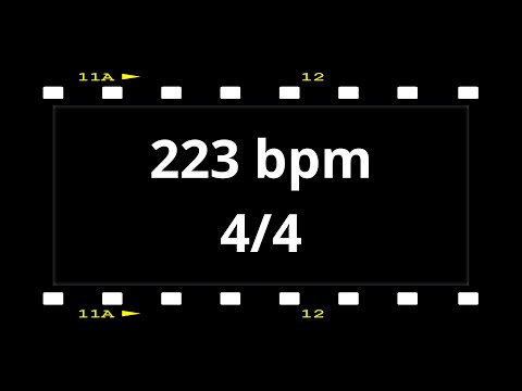 4/4 Metronome - 223 BPM 🎵