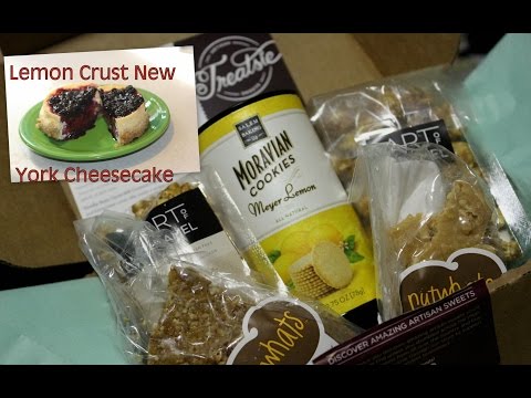 檸檬地皮紐約芝士蛋糕雙人組 (Lemon Crust New York Cheesecake for Two)