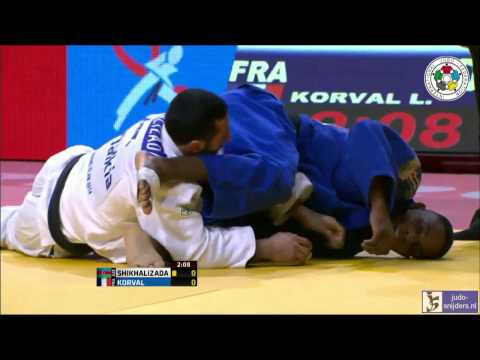 Judo 2014 Grand Slam Paris: Shikhalizada (AZE) - Korval (FRA) [-66kg] bronze