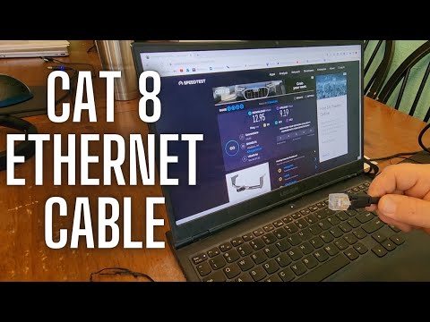 CAT8 Cable | Cat 8 Ethernet Cable | Heavy Duty High Speed Internet Network Cable