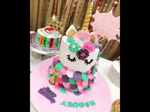Aroosh birthday cake🎂