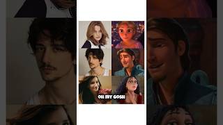 The Official Cast To Tangled Live Action! #disney #Tangled #rapunzel #fyp #viral