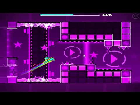 Geometry Dash 2.1: Electro Space By OverZero (All Coins)