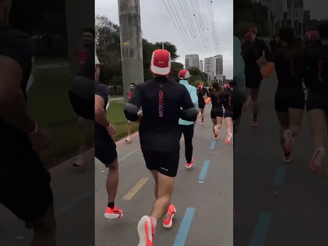 Meu RP na milha de ASICS Metaspeed EDGE Tokyo #maniadecorrida #asicsbrasil #tenisdecorrida