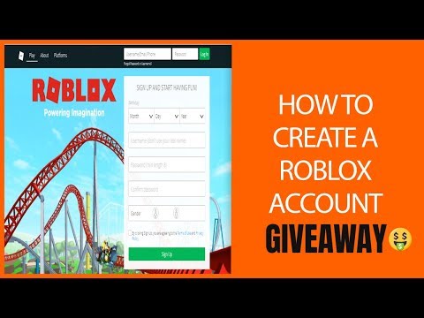 Comment Créer Un Compte Roblox Rendant Compte Avec Robux -